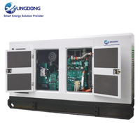 Groupe électrogène au gaz naturel 80 kW à puissance continue, groupe électrogène de secours industriel 100 kVA avec moteur Yuchai YC4G135N-D30 pour base d'élevage