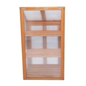 <span class=keywords><strong>Mini</strong></span> balcon en bois en plastique, offre spéciale, serre chaude, support pour plantes de jardinage, avec étagère - Product Image 5
