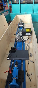 TC301 Mini 750 Watt Motor sin escobillas doble mandril de velocidad <span class=keywords><strong>Variable</strong></span> máquina de reparación de billar con riel de guía de cambio - Product Image 4