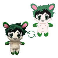 Fabricant sur mesure de jouets en peluche personnalisés, conception à partir de dessin, logo brodé, jouets en peluche doux, figurines d'anime en peluche