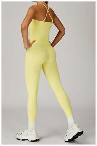 Бесшовные леггинсы для занятий йогой, с высокой талией - Product Image 2