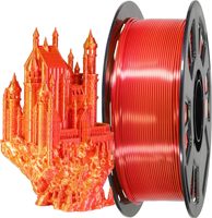 Filamen PLA+ Kekuatan Tinggi Industri 1.75mm, Daya Tahan Ditingkatkan, Bahan Habis Pakai Printer 3D, Tidak Melengkung