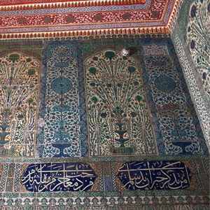 High Quality Islamic Handmade Ceramic 600*600mm Antibacterial <strong>Borders</strong> for Interior Exterior Decorations for Floor Carpet <strong>Wall</strong> - Product Image 5