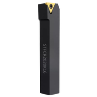STFCR/L 91 °   Porte-outil de tournage externe STFCR/L1212H11/1616H11/2020K16/2525M16 pour tour NC, compatible avec les plaquettes TCMT0902/TCMT1102