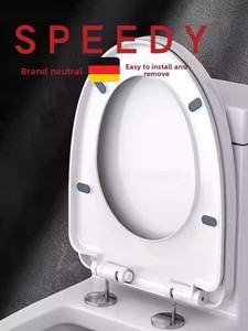 ฝาครอบโถสุขภัณฑ์แบบห<span class=keywords><strong>นา</strong></span>พิเศษ ยี่ห้อ<span class=keywords><strong>โม</strong></span><span class=keywords><strong>นา</strong></span>โก ยูนิเวอร์แซล พลาสติก ป้องกันการกระแทก ดีไซน์รูปตัวยูและตัววี รับประกันการเปลี่ยนทดแทน - Product Image 4