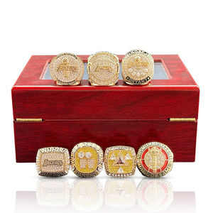 N.b.a สำหรับ <span class=keywords><strong>Los</strong></span> <span class=keywords><strong>Angeles</strong></span> <span class=keywords><strong>Lakers</strong></span> Kobe <span class=keywords><strong>Bryant</strong></span> ชุดแหวนถ้วยรางวัล9ชิ้นแหวนแฟชั่นคุณภาพสูงขายส่งจากโรงงาน - Product Image 4