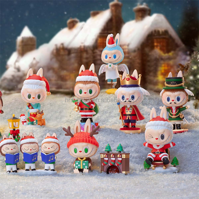 POPMART the MONSTERS LABUBU Christmas Together Series Figures