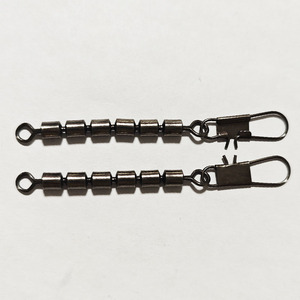 ALPHA Émerillons de pêche en acier inoxydable à 6 billes avec mousqueton pour la pêche à la <span class=keywords><strong>carpe</strong></span>, matériel de montage terminal - Product Image 6
