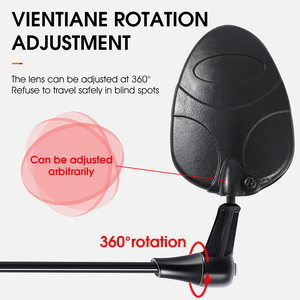 Miroir de <span class=keywords><strong>casque</strong></span> de vélo plat et léger à 360 degrés, rétroviseur de vélo, rétroviseur de <span class=keywords><strong>casque</strong></span> de vélo, rétroviseur latéral de sécurité - Product Image 4