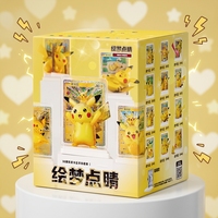 Boîte mystère PTCG Painted Dreams & Finishing Touch scellée en usine, figurine Pika, cadeau pour enfant, pack booster de collection, anime, mystère