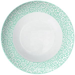 ชุดจานชามลายเขียวสไตล์ยุโรป ลดราคาพิเศษ - Product Image 3