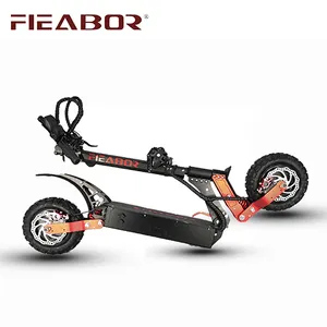 Fieabor 5600W Grandi prestazioni Per Adulti Elettrico Scooter calcio 90km/h di Velocità Massima e di Arrampicata 40 Gradi