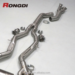 Racing Stainless Steel Valved Exhaust Catback for BMW G80 M3/M4 G82 G8X S58 Engine 3.5inch Single Exhaust Pipes With Bracket - Product Image 2