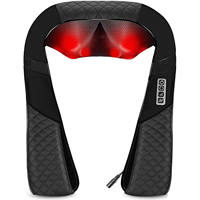 Massage Shiatsu Cou et Dos Bien-être, Massage Épaule et Nuque avec Chaleur Apaisante pour Soulager les Douleurs Musculaires du Corps, Massage des Tissus Profonds