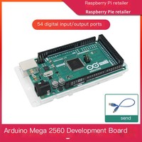 Papan Pengembangan Arduino MEGA2560 Atmega2560 Mikrokontroler Papan Utama Pembelajaran Pemrograman Bahasa C