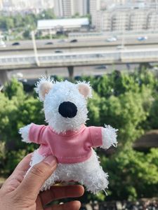 Spot West Highland <span class=keywords><strong>Headmaster</strong></span> Dog Cotton Doll BJD Babykleidung T-Shirt Kurzarm - Product Image 6