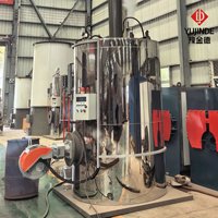 Générateur de vapeur vertical LHS1T/H à haute température pour l'industrie chimique et les usines de traitement des matériaux de construction