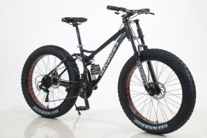 Bicicleta Helliot de 26 Pulgadas con Llantas para Nieve, Arena y Montaña, 7 Velocidades, 21 Velocidades, Fat Extreme - Product Image 2