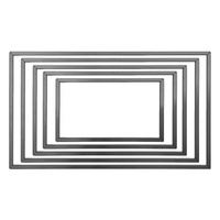 Cadre tactile infrarouge interactif multi-touch de 32 pouces en alliage d'aluminium de haute précision