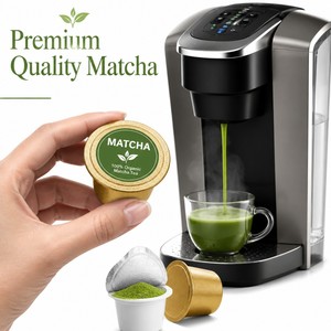 Mocha Matcha K <b>Cup</b> Pods Keurig Compatible Green Tea Coffee Blend Single Serve Bulk Wholesale Custom OEM Private Labe - Product Image 4