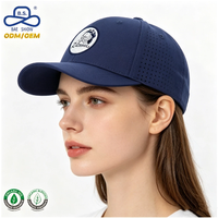 Gorra de Béisbol Deportiva Transpirable de Secado Rápido, con Logotipo Personalizado, Malla Perforada, para Correr, Golf, para Hombre y Mujer