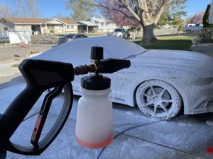 Pistola de Espuma para Autos de Alta Resistencia con Tapa Grande y Cañón de Espuma Gruesa para Lavadora a Presión de 1000-3200 psi, Limpieza de Autos a Alta Presión - Product Image 4