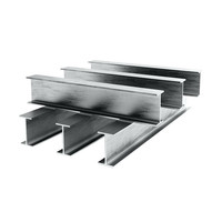 Poutre en acier structurel galvanisé S275JR 125x125x6.5x9 laminée à chaud de qualité supérieure, type I et H
