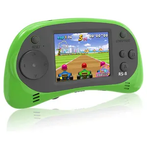 RS-8 Mini elde kullanılır oyun konsolu 2.5 inç ekran Retro tarzı taşınabilir cep çocuklar hediye