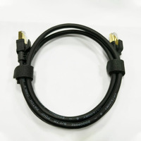 Kabel Ethernet 40Gbps 2000MHz CAT8 S/FTP kabel Patch RJ45 untuk kabel Router Pc Ps4 Tv Laptop Cat8 RJ45