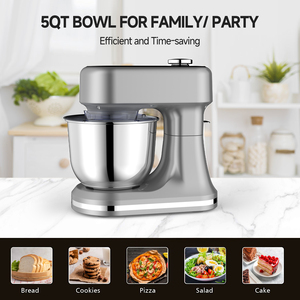 Cheftronic B03P 1500W 5L Food <b>Mixer</b> 12 Speed Stand for Cake <b>Bread</b> Dough and 5L Stand <b>Mixer</b> - Product Image 2