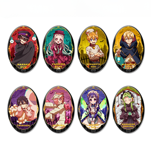 Lot de 36 boîtes de collection de badges surprise de la série Château Ancien Hanakos-kuns (Toilet-Bound Hanako-kun) Anime Kuoman Wujie en gros - Product Image 4
