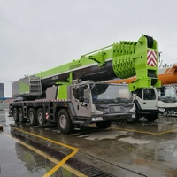 Grue tout-terrain lourde ZAT1100V753 110t, grue mobile multi-directionnelle hors route pour l'installation d'éoliennes