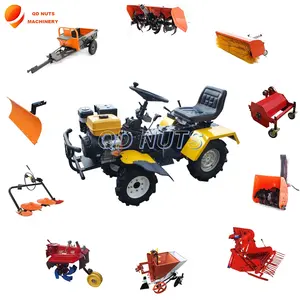 Multifunctional 4 wheel drive farmer tractor agricultural farm machinery