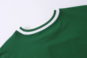 T-shirt à col rond Gu Green Ringer <span class=keywords><strong>Cci</strong></span> avec logo circulaire blanc sur <span class=keywords><strong>la</strong></span> poitrine, manches courtes, en coton - Product Image 2