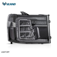 VLAND — phare avant LED pour GMC horloge 1500 sla 2007-2013, Kit accessoires de carrosserie, pièce de voiture, éclairage séquentiel