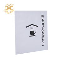 Sacs pochette plate personnalisée OEM pour filtre à café goutte à goutte emballage feuille d'aluminium sac anti-odeur
