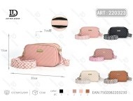 Borsa per Fotocamera da Donna in Microfibra e Pelle Sintetica con Chiusura a Cerniera, Portatile, Stile Alla Moda MT-220023 - Product Image 1