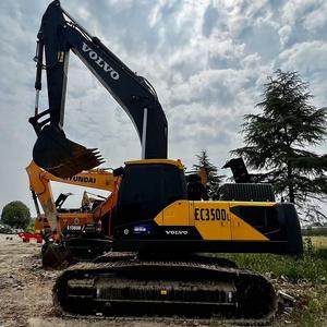 2023 Bonne performance utilisée pour l'excavatrice Volvo EC350 Capacité de 35 tonnes Vente certifiée CE EPA incluant la boîte de vitesses du moteur principal - Product Image 1