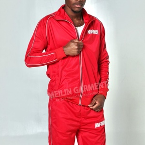 Polyester Tracksuits Zip up Nylon <b>Jacket</b> and Pants Jogger Windbreaker Suit Two Piece Set Nylon <b>Track</b> Suit Windbreaker Tracksuit - Product Image 5