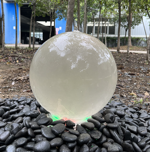 Factory Wholesale Price Modern Outside Feature Home Decoration <strong>Large</strong> Acrylic Sphere Garden Water <strong>Fountain</strong> with RGB Light - Product Image 5