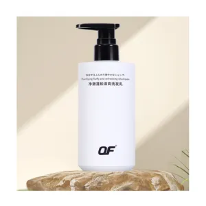 420毫升自有品牌头皮护理洗发水草本洗发水去屑控油清爽洗发水乳液