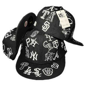 Cho Dodgers Mũ Bóng Chày Chất Lượng Cao Tất Cả Các Sao Kích Thước Được Trang Bị Hat Thời Trang Cong Thêu Cho Yankees Cap Với Lá Thiết Kế - Product Image 4