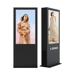 Outdoor Touch Totem Ip55 Witte Waterdichte Lcd-Scherm Display Reclame Speler Staande 43 55 65 75 86 98 Ip65 Rating - Product Image 3