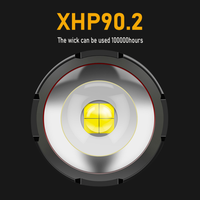 Lampe torche LED la plus puissante 300000 lumens, avec piles 18650/26650, USB, XHP90.2, XHP50, XHP70, lanterne de chasse, lampe de poche