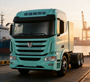 Économe en énergie et rentable, le camion électrique professionnel est conçu pour la logistique. Le camion tracteur électrique 6X4. - Product Image 1