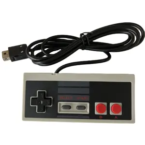 Factory direct sales Retro red and white machine NNEScomputer tv game console controller NNES/USB wired / PC controller