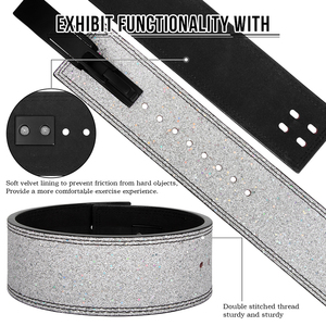 עבור מחגורת cowhide סיטונאי כף יד לא מתכווננת החלקה להתאמה אישית כוח הרמת משקולות משקולות - Product Image 2
