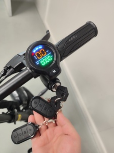 Nouveau <span class=keywords><strong>vélo</strong></span> <span class=keywords><strong>électrique</strong></span> pliable tout-terrain haute vitesse 800W avec pneu de <span class=keywords><strong>16</strong></span> <span class=keywords><strong>pouces</strong></span> super antidérapant pour la neige, double entraînement, véhicule de montagne - Product Image 5
