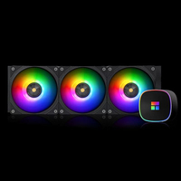 Refroidisseur liquide pour processeur Thermalright Frozen Horizon 360, AIO intégré, ventilateur ARGB 5V, radiateur en aluminium, 3 broches disponibles, blanc ARGB