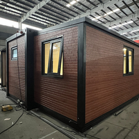 Nueva casa prefabricada de contenedores de alta calidad con diseño plegable desmontable anticorrosivo a prueba de viento